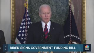 Biden Signs Government Funding Bill