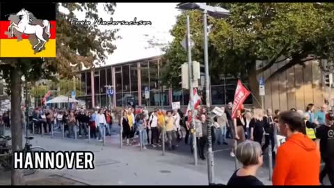 Germany: Anti-government and sanction protest Sept. 12, 2022