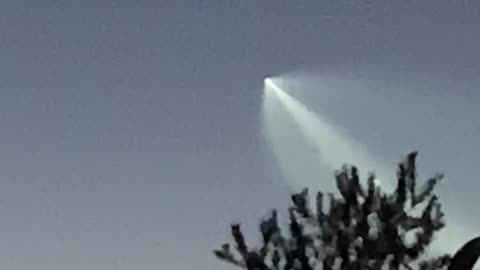 Possible Rocket Shooting Through Sky Near Tucson