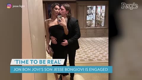 Jon Bon Jovi's Son Jesse Bongiovi Engaged to Girlfriend Jesse Light