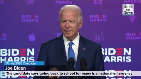 Biden says safely opening schools is ‘national emergency,’ Trump has no plan