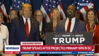 Newsmax - Trump speaks after his South Carolina primary victory FULL