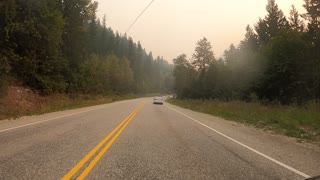 Time Lapse British Columbia Highway Trip
