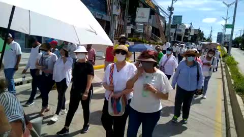 Marcha en Sincelejo: ganaderos respaldan brigadas de reacción solidaria