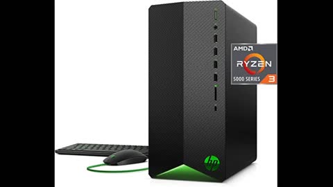 Review: HP Pavilion Desktop PC, AMD Ryzen 3 5300G, 4 GB RAM, 256 GB SSD, Windows 11 Home, Wi-Fi...