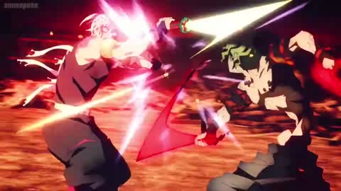 Demon Slayer##The intense battle ((Upper Moon Vs Hashira))