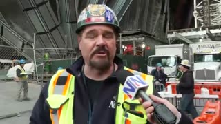 Reporter: “What’s your message to Joe Biden?” Union Worker: “Fu*ck You.”
