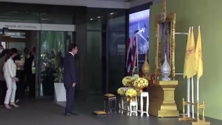 Former Thai PM Thaksin lands in Thailand after exile