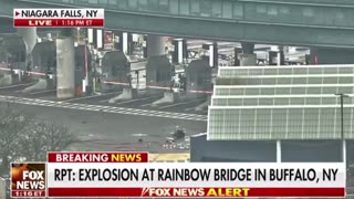 Breaking NEWS, explosion at the Rainbow Bridge in Niagara Falls, NY