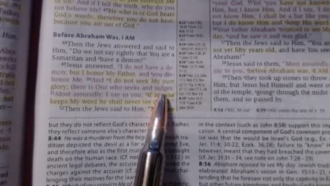 Before Abraham was, I AM - John 8:48-59 NKJV