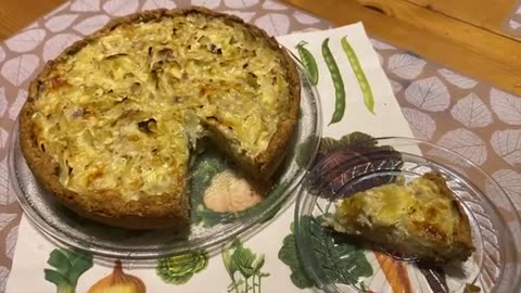 Recipe of East Finland Cabbage Pie Kaalipiirakka कोबी पाई