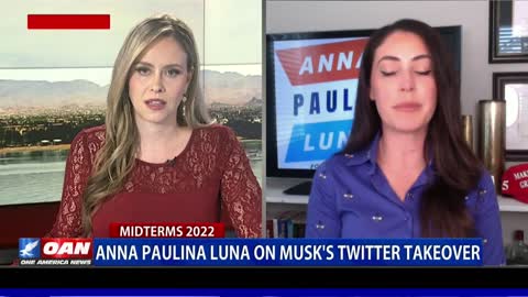 Congressional candidate, Anna Paulina Luna comments on Musk's Twitter takeover