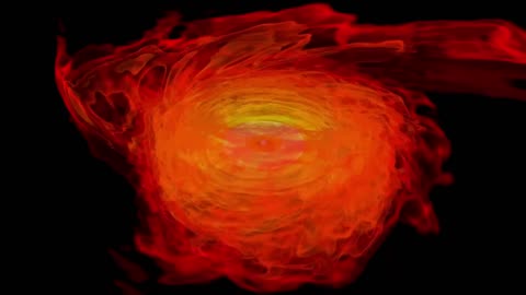 NASA | Neutron Stars Rip Each Other Apart to Form Black Hole