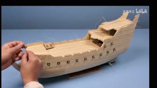 A beautiful boat is made.Don't miss the last part. Follow me for more videos like this.