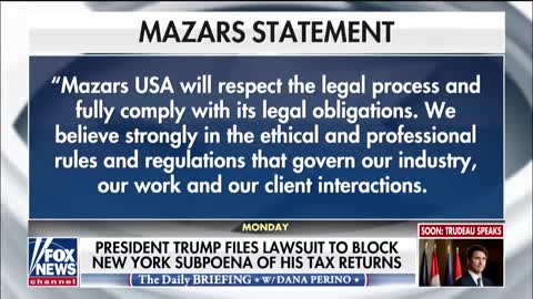 President Trump Files Lawsuit To Block New York Subpoena Of Tax Returns [VIDEO]