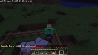 Minecraft Let's Play 1:We Trap Some Sheep in Boats