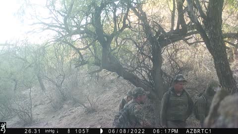 Luis Pozzolo's Surveillance Footage Recording Illegals On Trails
