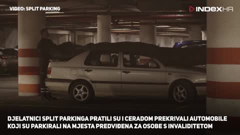 Snimali Splićane koji parkiraju na mjesta za invalide, evo što se zatim dogodilo