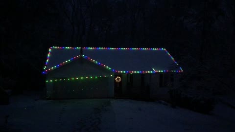 Christmas lights Home