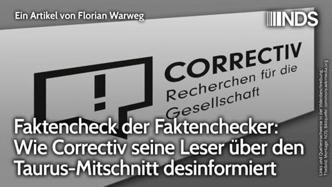 Faktencheck der Faktenchecker_ Wie Correctiv seine Leser über Taurus-Mitschnitt o9.o3.2024