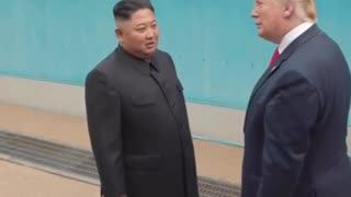 Donald Trump meets Kim Jong Un