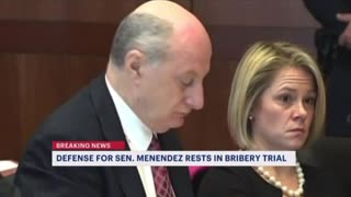 Meanwhile Defense for Senator Menendez rests without him testifying