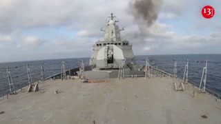 Russian corvette downs anti-ship missiles in Sea of Japan test sail