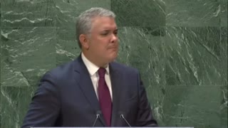 Duque denunció en la ONU apoyo de Maduro al terrorismo