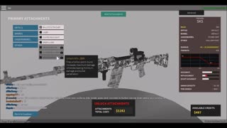 SKS w/ Ballistics Tracker | Phantom Forces Roblox