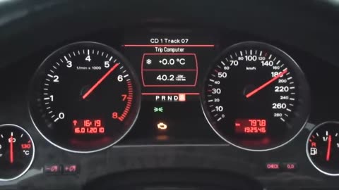 POV Audi A8 W12 6.0L Acceleration !!