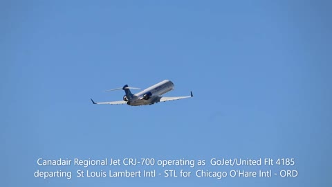 A few Sunday morning departures at St. Louis lambert International. 11/14/2021