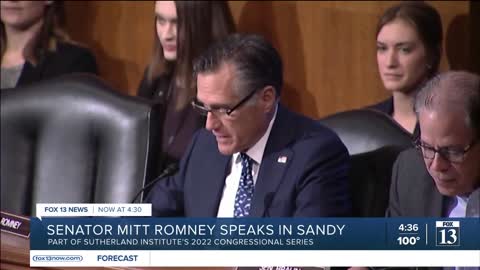 WATCH: Mitt Romney Reveals A "LIST" During Speech... Look What's On It