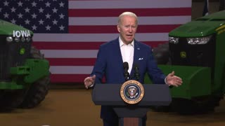 Biden: "I'm starting to bore myself here, but this is important stuff, I think."