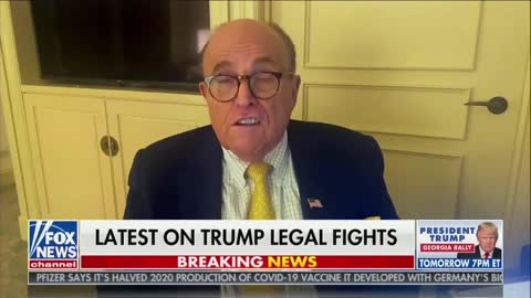 Giuliani: ‘We Don’t Need Courts’