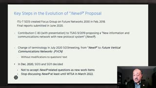 Internet Evolution Approaches at (ITU T) NANOG: why should we care? 2022