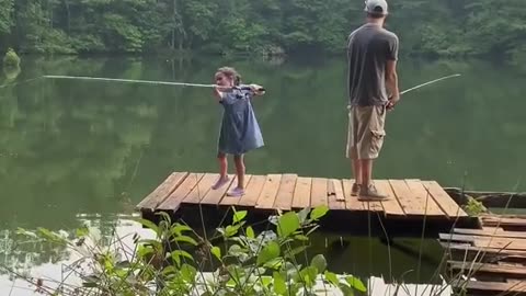 taking the kids out fishing can be dangerous