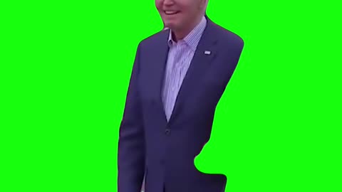 Frozen Biden | Green Screen