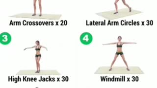 Weight lose exercise at home