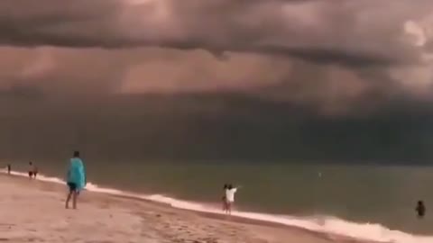 Supernatural lightning in the Florida sky