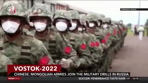 Vostok 2022_ Chinese, Mongolian, Indian armies join drills in Russia