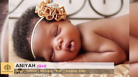 #blackexcellence #blackexcellist #names Black Excellist: Most Popular African American Baby Names