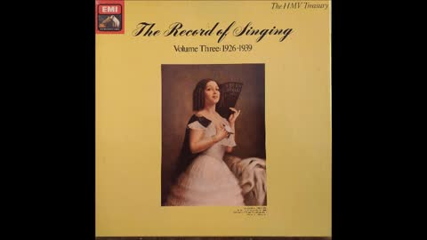 The Record of Singing (EMI) 1984 & 1999 CD 7 Volume 3 1926 -1939