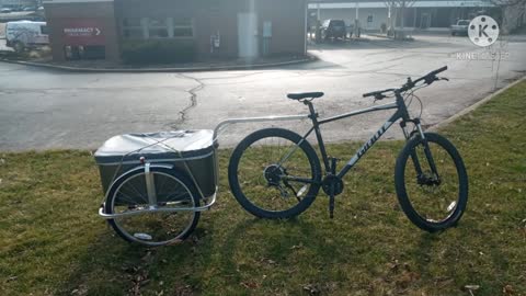 New Amish Bicycle Trailer