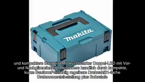 Makita DDF485RTJ3 Akku-Bohrschrauber 18,0V