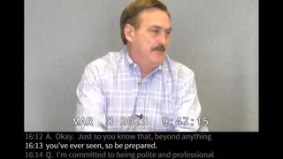 Mike Lindell LAYS INTO Judge and Lawyer During Deposition