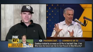 Packers dominate Cowboys | Cowherd & Greg Olsen | Green Bay Packers