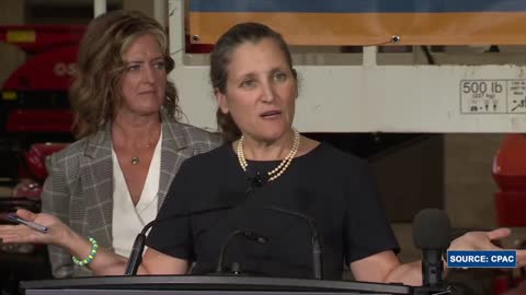 Chrystia Freeland on why the government is keeping the ArriveCAN app