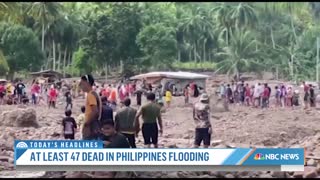 Dangerous Flooding In The Philippines Leaves At Least 47 Dead