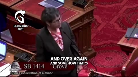 Democrat In the California State Senate EXPOSES Her Own Party Over Protecting Sexual Predators