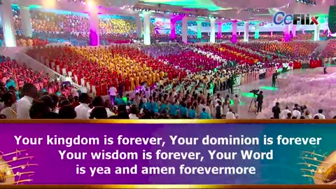 YOUR KINGDOM IS FOREVER Loveworld Singers and 10,000 man choir